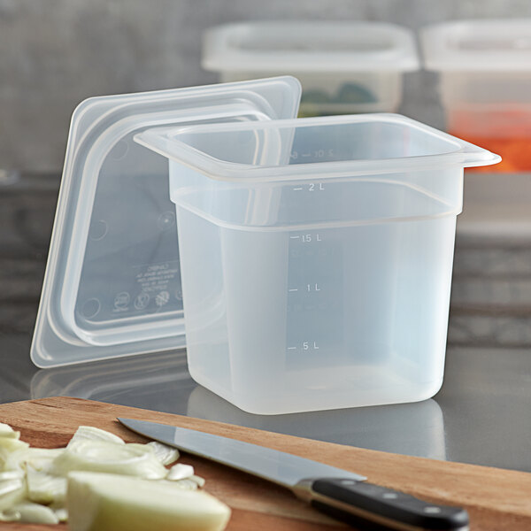 Cambro Paquete De Contenedores De 2.2 Litros/ 66PPSW3190