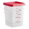 Edited By:taczel on 04-25-2023 Cambro Contenedor De 8 Quartos Transparente 2 Piezas / 8SFSPPSW3190