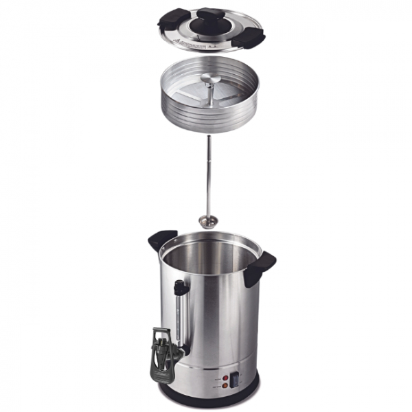 Berista Comercial Cafetera Percoladora 50 Tazas Acero Inoxidable/ 89050-B